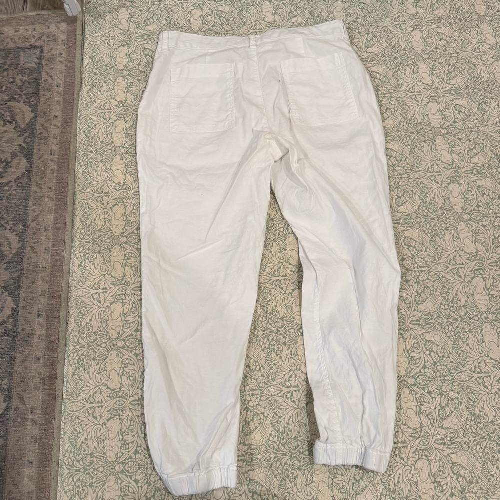 Frank & Eileen Jameson White Utility Joggers - Picture 4 of 5